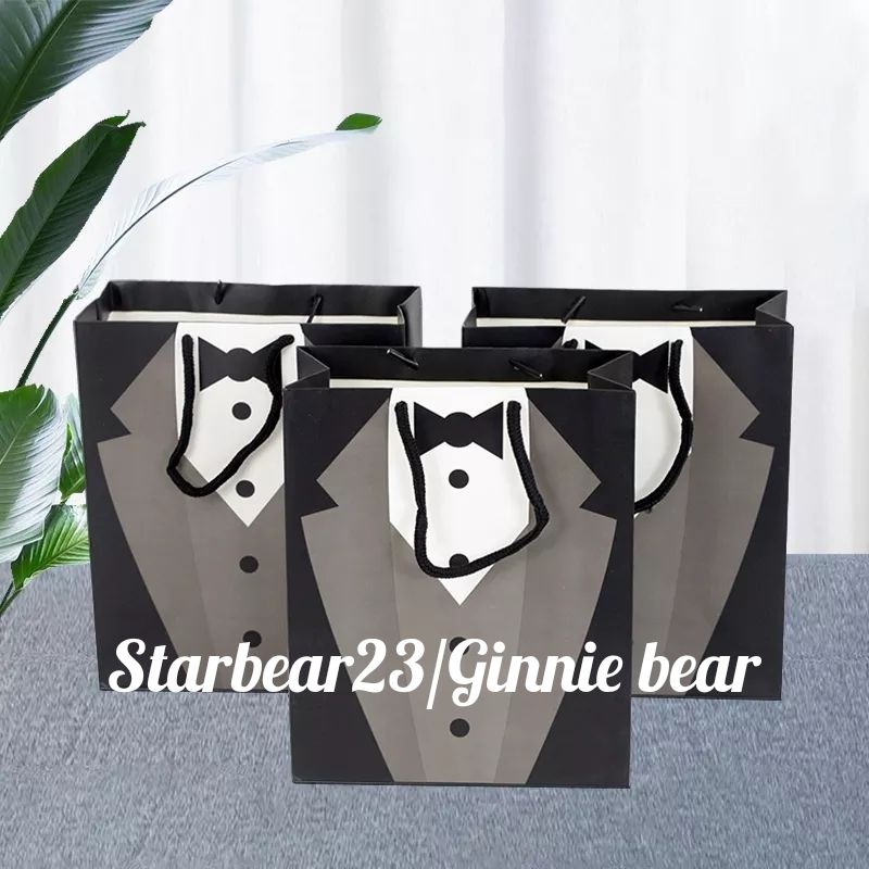 

Paperbag tuksedo glossy stock terbatas
