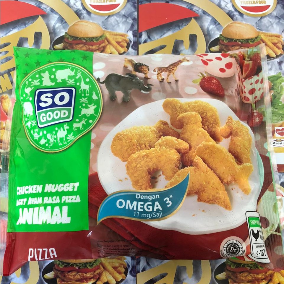 

SO GOOD NUGGET ANIMAL 400gr
