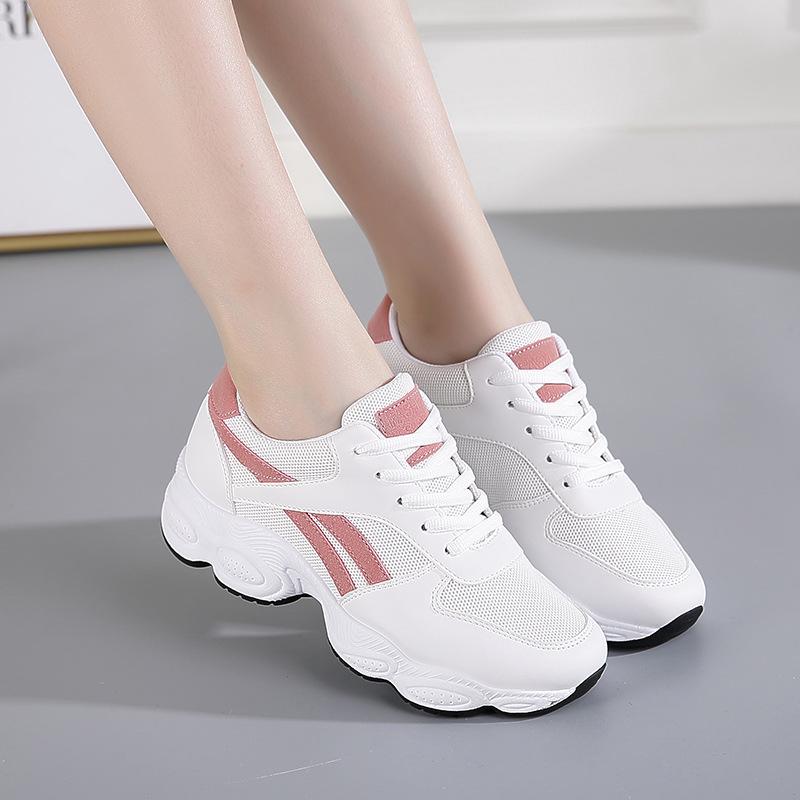 Sepatu Wanita Sepatu Sneakers Lari Casual Bahan Mesh