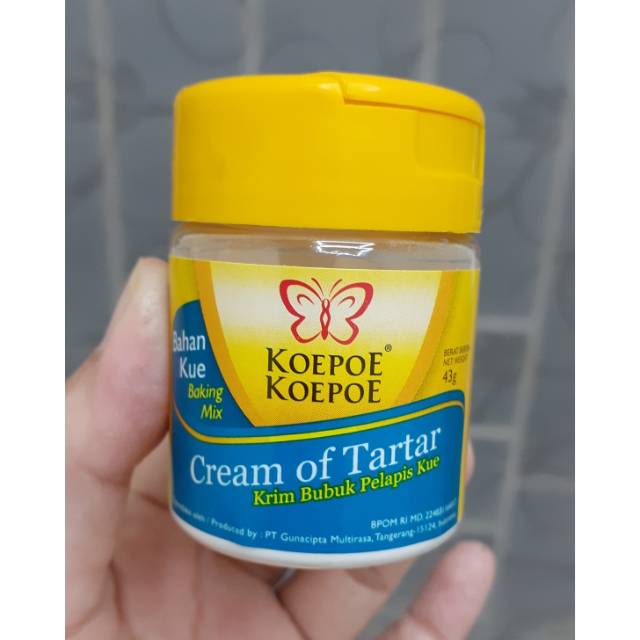 

Cream of Tartar 43gr