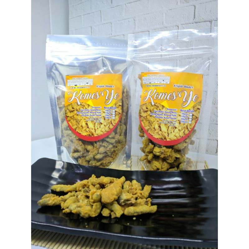 

KRIPIK IKAN WADER ASLI KEDIRI