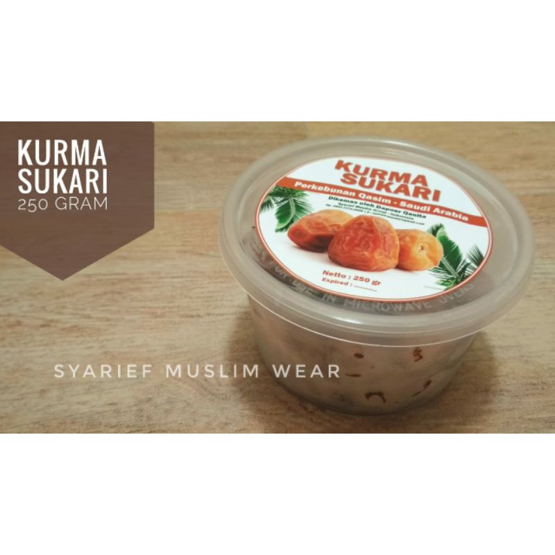 

Kurma Sukari Basah/Ruthob 250 gram - Oleh oleh Haji/Umrah