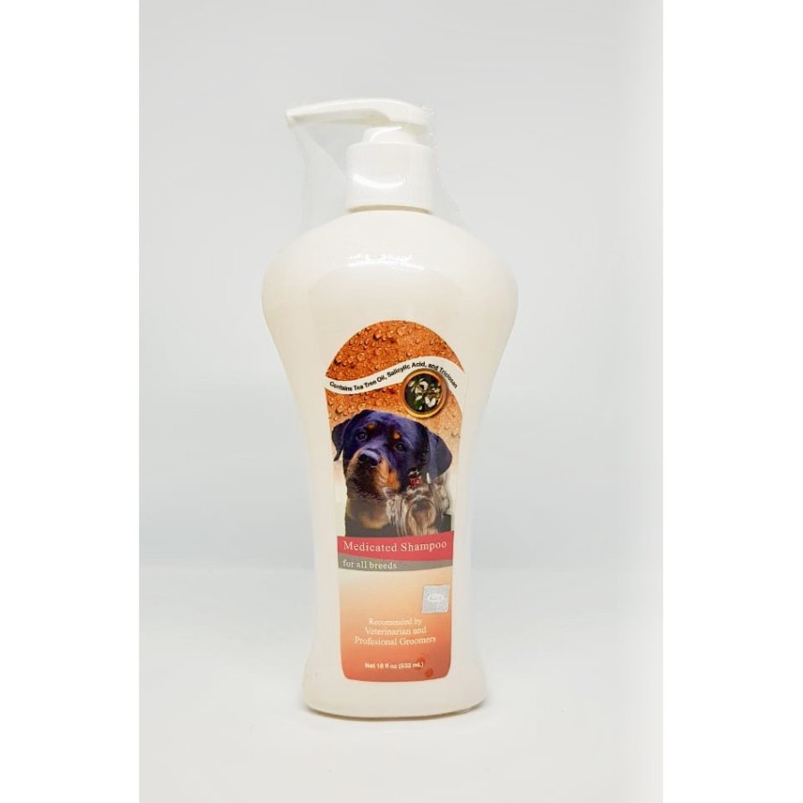 Dog Shampoo Medicated 532ml - Efektif Basmi Jamur Anjing dan Ketombe