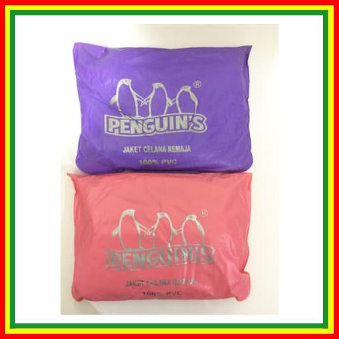 Jas Hujan Penguin Jaket Jas Hujan Jas Hujan Ponco ~ Jas Hujan Anak Remaja Penguin