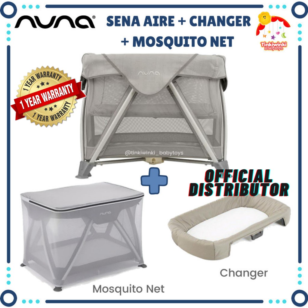 Box Bayi Nuna Sena Aire + Changer +  Net