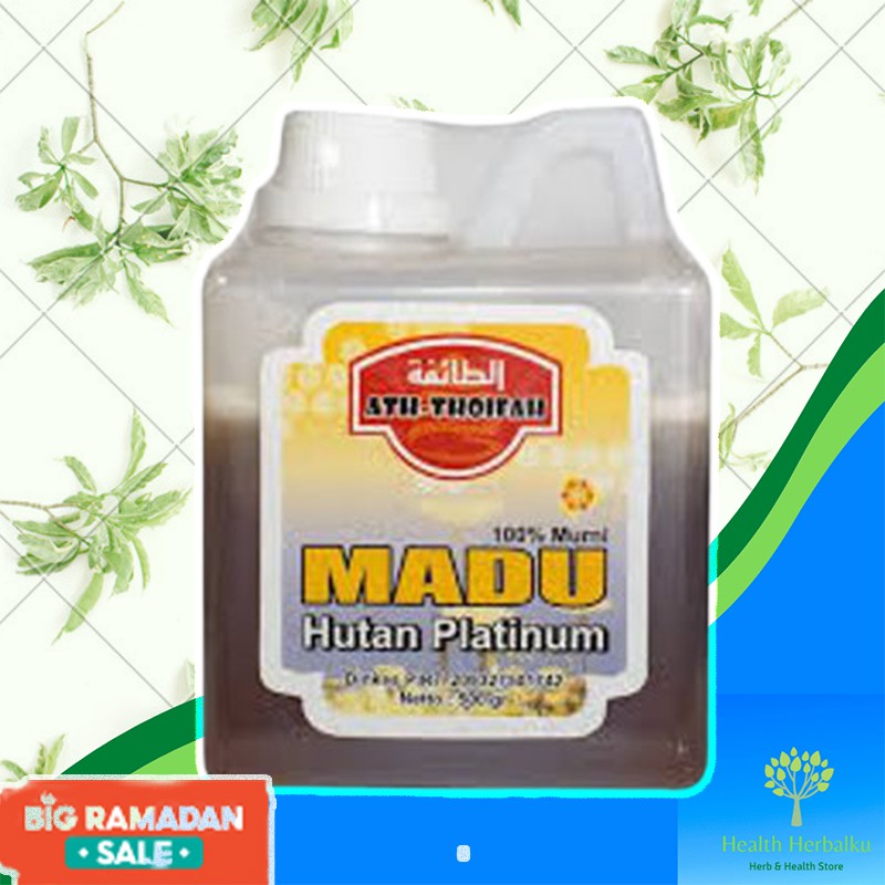 

MADU HUTAN PLATINUM ATH THOIFAH 500GR LEBAH SUPER LIAR SIALANG RIAU MURNI ASLI 100% SUMATERA ORI