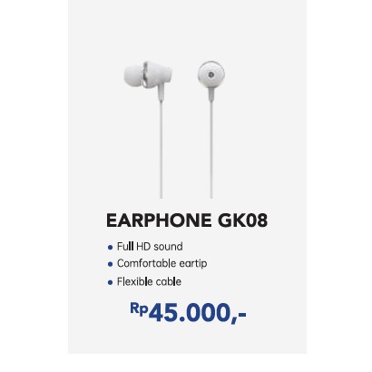 OASE EARPHONE GK08