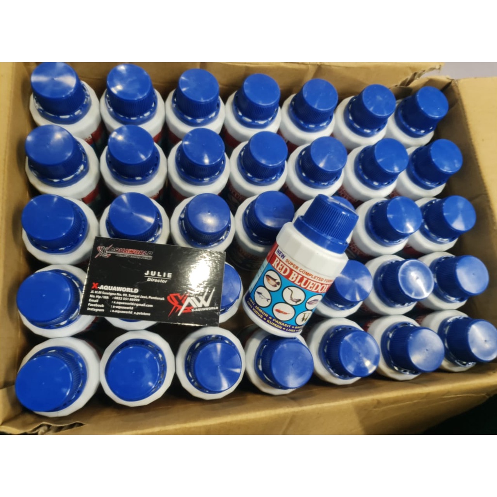 RED BLUEDOX - Obat Ikan - 120 ml