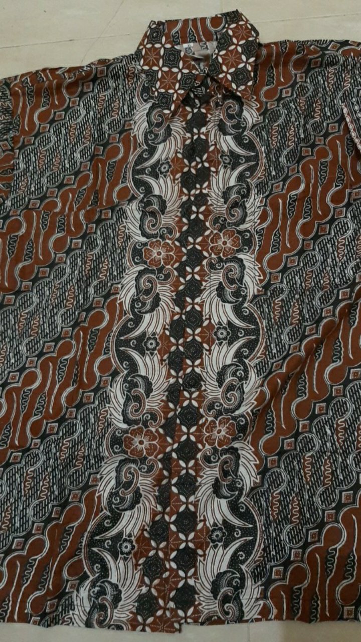 New Arrival Distro Batik Pria Bordir Sogan Hrb026 Batikaf Notoarto Batik Ipnu-ippnu Hem Pria Bel