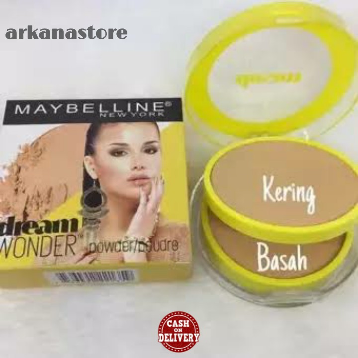 Bedak BB Dream Wonder Powder Matte 2 in 1 Foundation