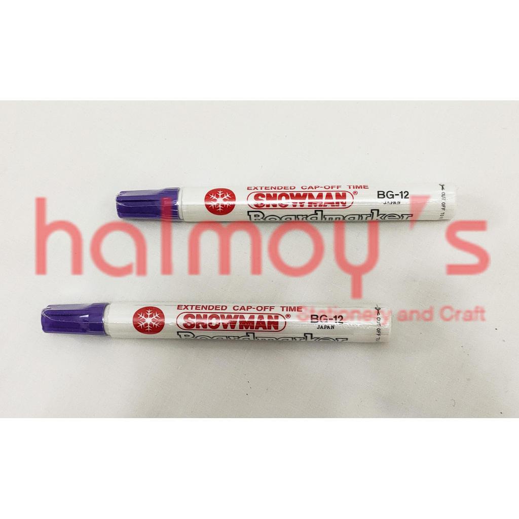 

SPIDOL SNOWMAN WHITE BOARD MARKER BG - 12 WARNA VIOLET