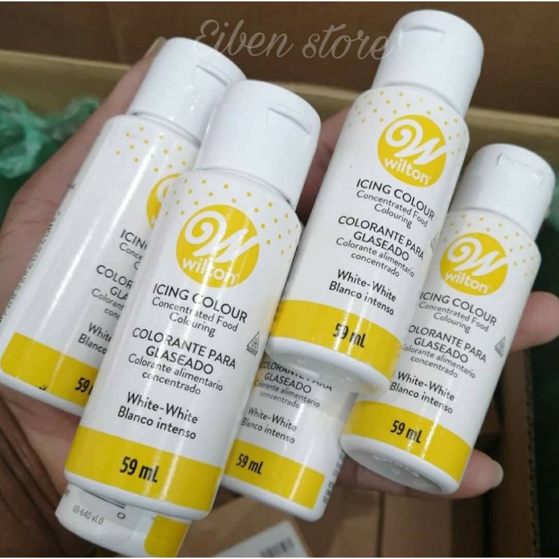 

Pewarna Wilton White-White