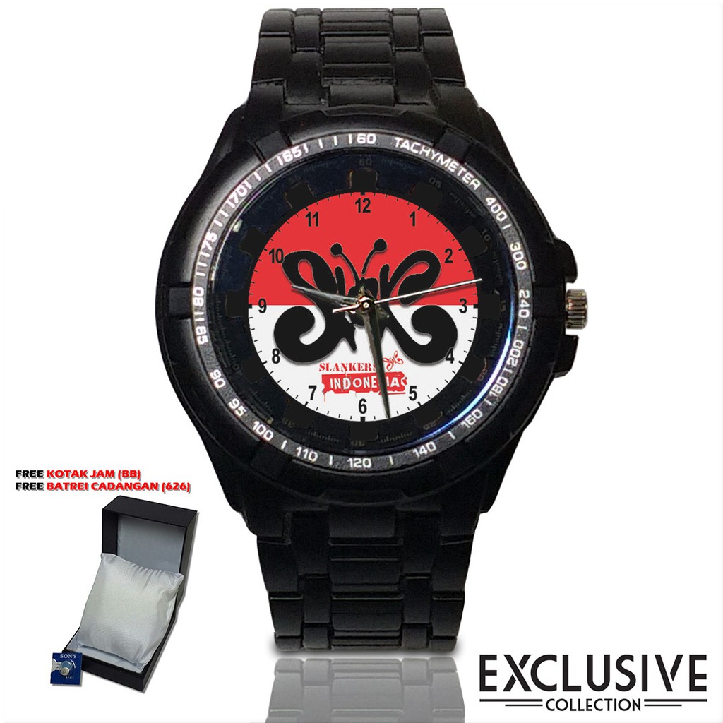 Jam Tangan  SLANK MERAH PUTIH Bagus