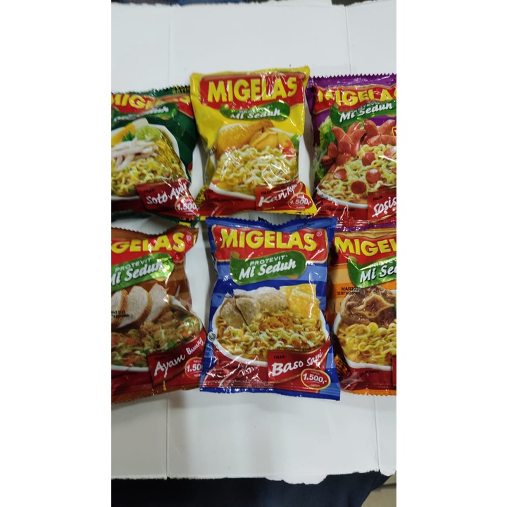 

MIGELAS 10pcs x 30gr ALL VARIANT