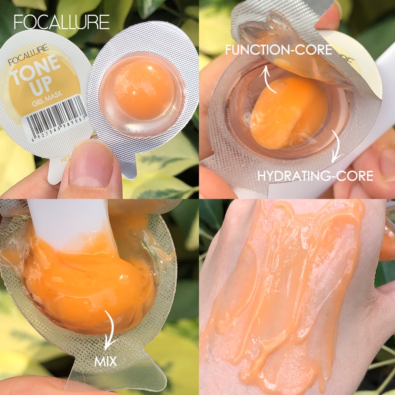 Focallure Gel Mask Twin Core Functional Mask Masker Wajah