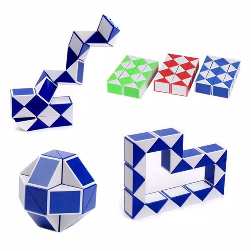 Rubik Snake Magic Snake Mainan Edukasi Rubik Ular