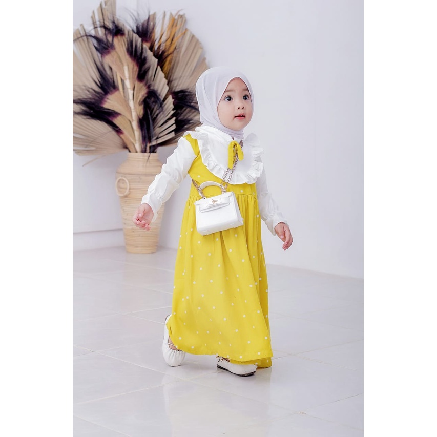 Plazababyku RZ BEATRICE dress anak gamis anak bayi motif yang lucu