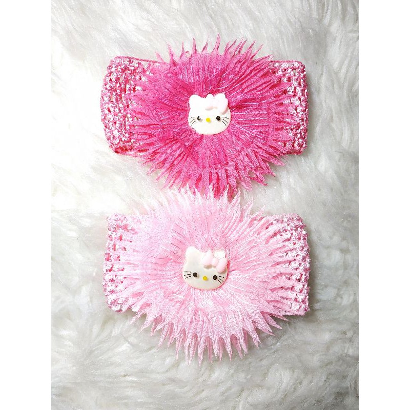 HN02 Headband Bandana Net Bayi Ubur-ubur Hellokitty 14x11cm