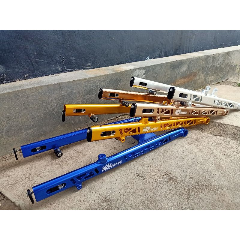 ARM K2R kawahara  MX king 150 swing arm MX KING 150 PANJANG 62CM