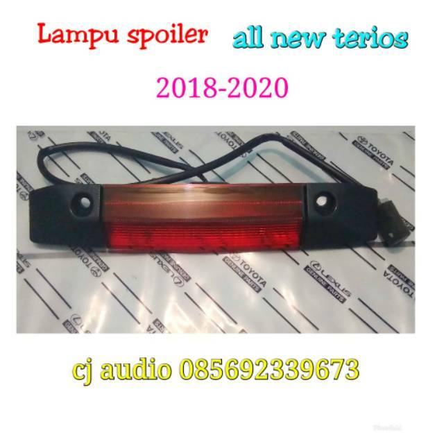 Lampu spoiler all new allnew terios 2018