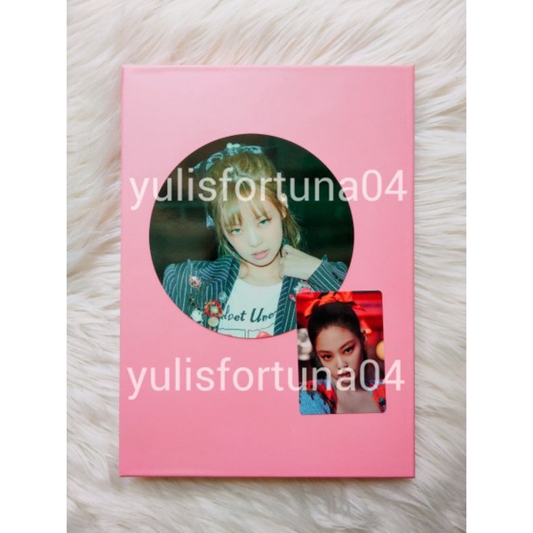 Blackpink the album Japan unsealed fullset with pob (LE ver b) photocard JENNIE JISOO LISA ROSÉ