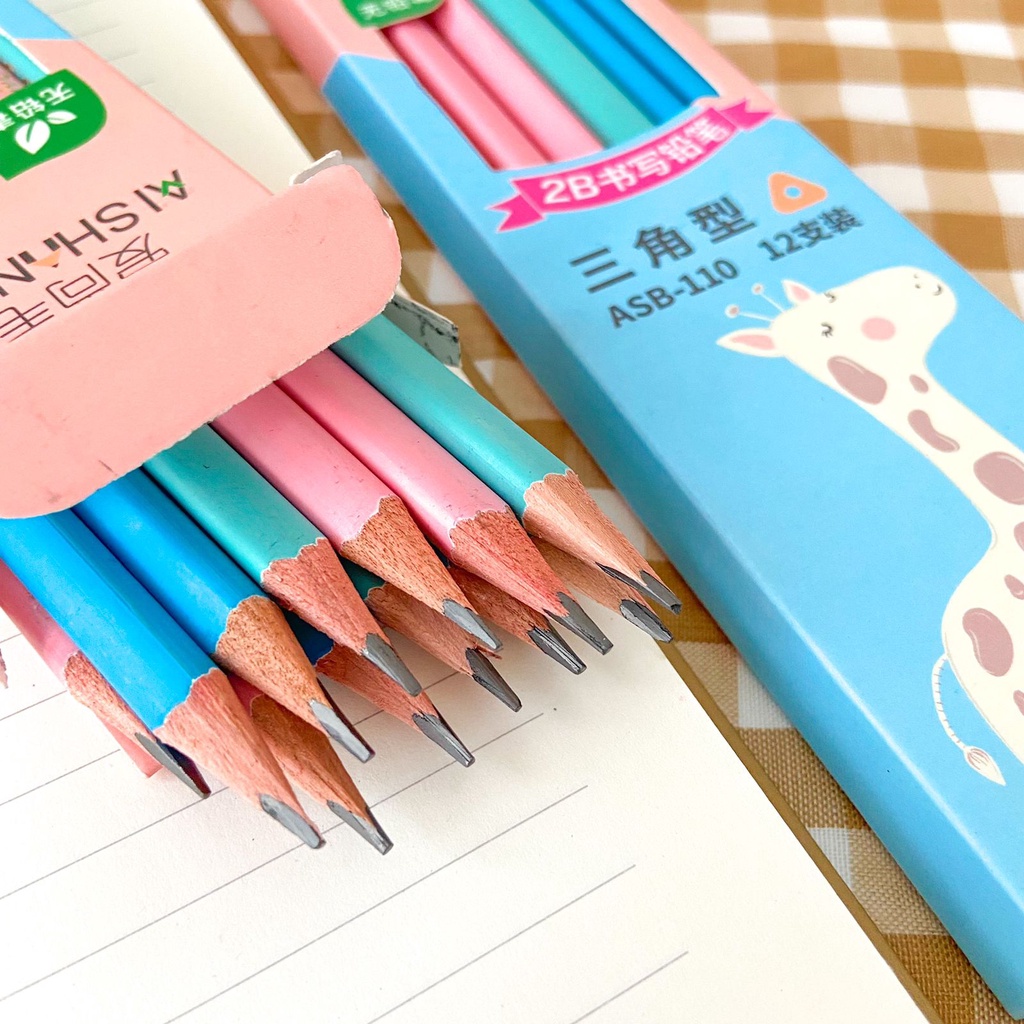 

Pensil Kayu Aishing 2B / Wooden Pencil 2B Merk Aishing Aishang Bi Alat Tulis Anak Ujian Sekolah Kuliah Harga Grosir Ready COD