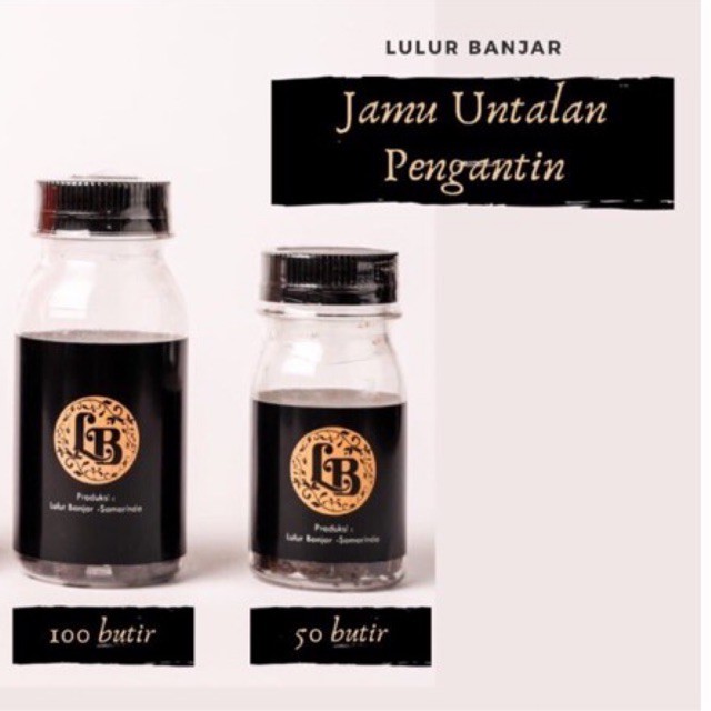 Jamu Untalan Penganten (HALAL MUI LPPOM) Lulur Banjar/Lulur Tradisional Kalimantan/Lulurbanjar