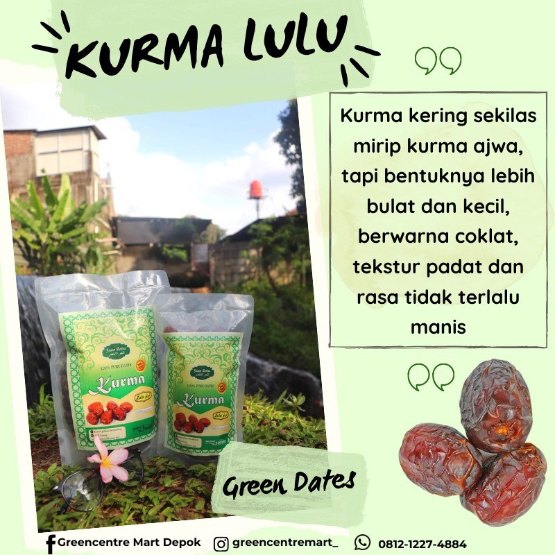 

Kurma Lulu Manis Lembut Murah Asli Premium Quality Madinah Oleh Oleh Haji dan Umroh 1kg buah kering