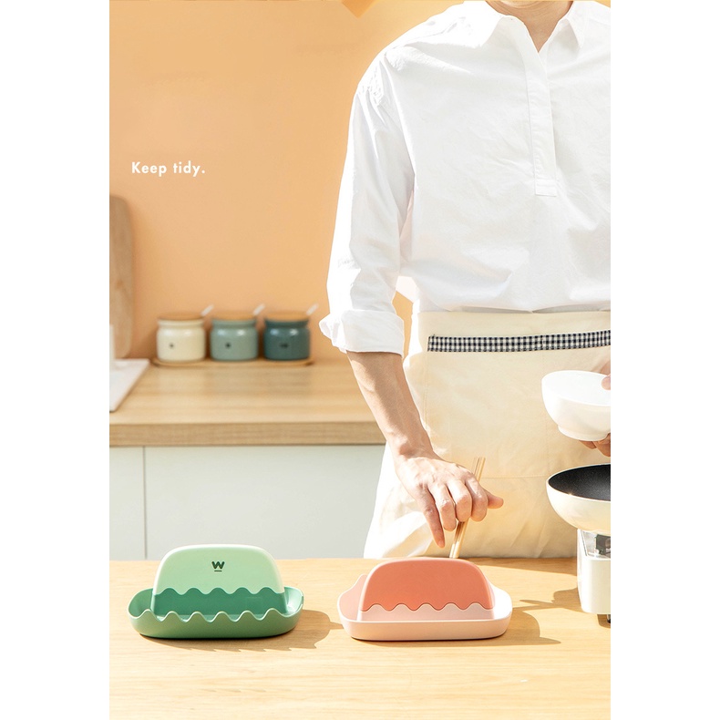 Rak Holder Sendok Garpu/Spatula Bahan Plastik Untuk Dapur