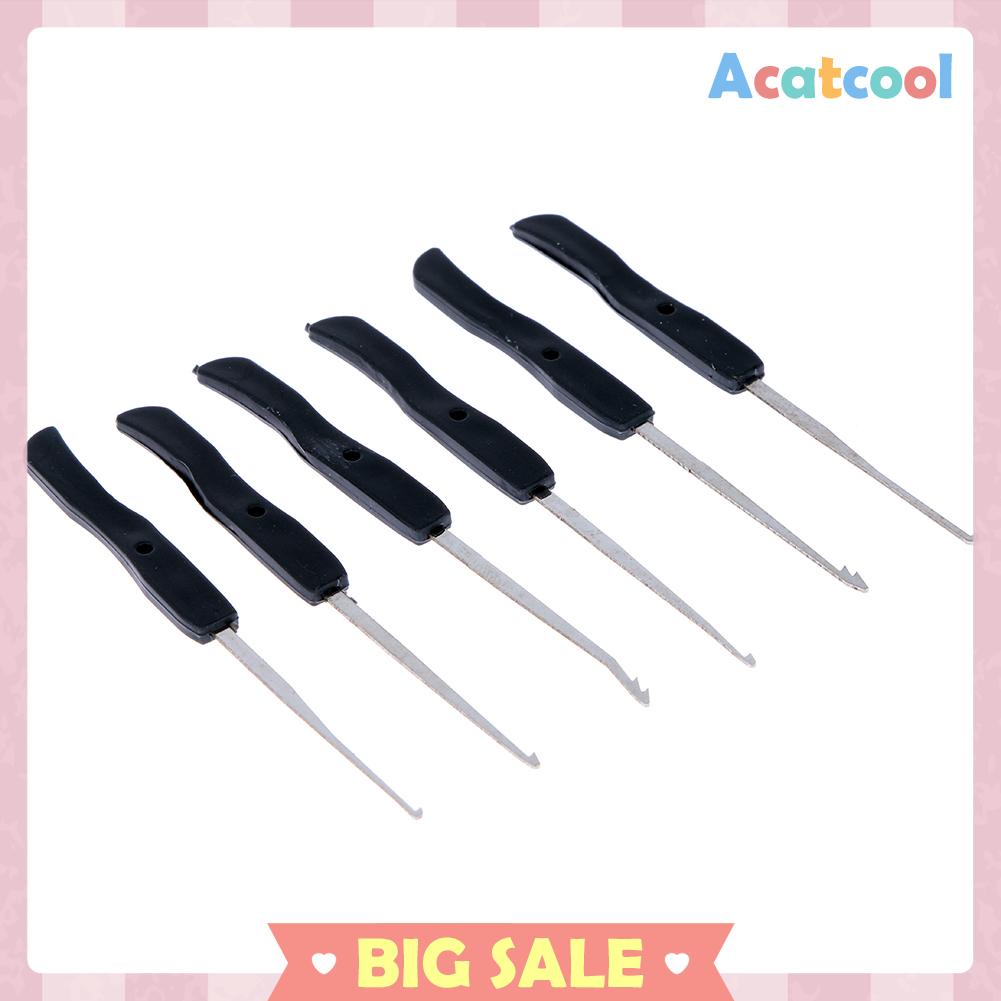 10pcs Set Alat Lockpick Untuk Mencabut Kunci Patah