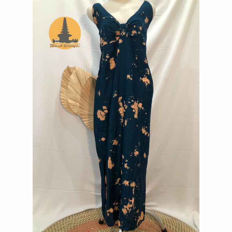 Long Dress Pita Abstrak Premium khas Bali