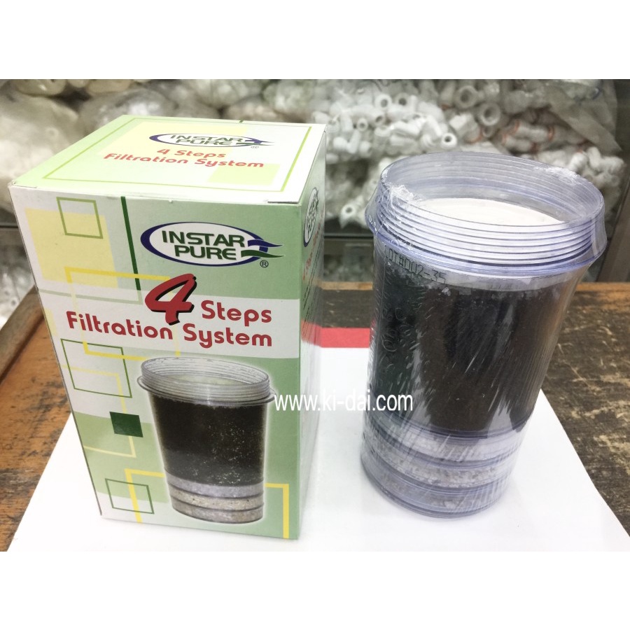 carbon mineral water pot 4 step filter