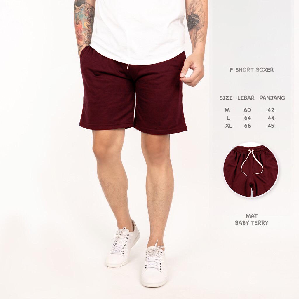 Zalfa 123 Short Boxer M-XL Celana Boxer