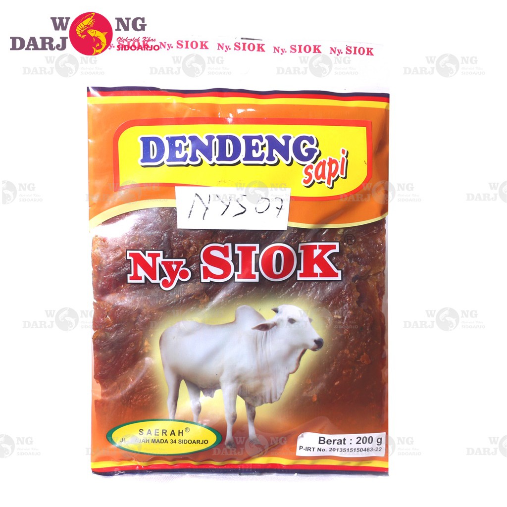 

Dendeng Sapi Ny Siok 200g Termurah