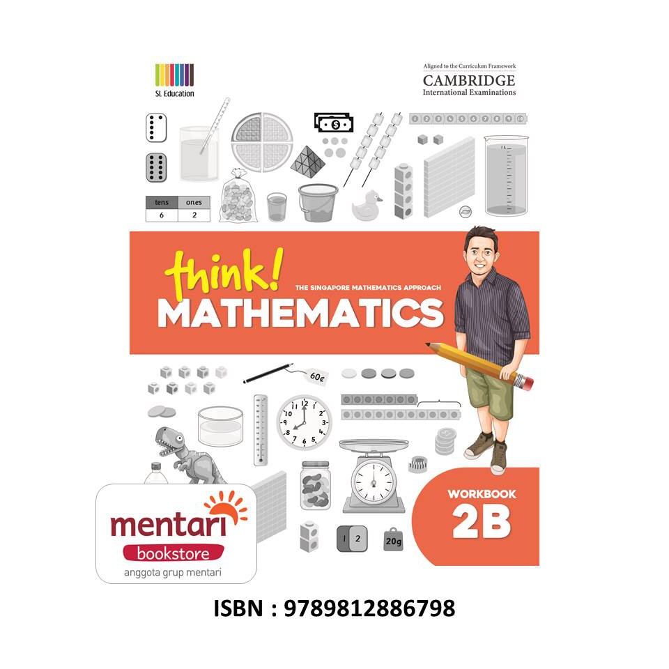 Think Math Workbook | Buku Pelajaran Matematika SD-Workbook 2B
