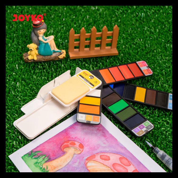 

Terlaris Watercolor / Cat Air Joyko Wc-1000 / 18 Color / Warna