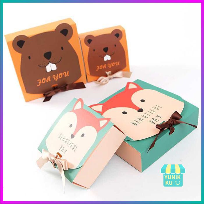 

KOTAK DUS MOTIF HEWAN PAPERBAG SOUVENIR HADIAH DAN KADO