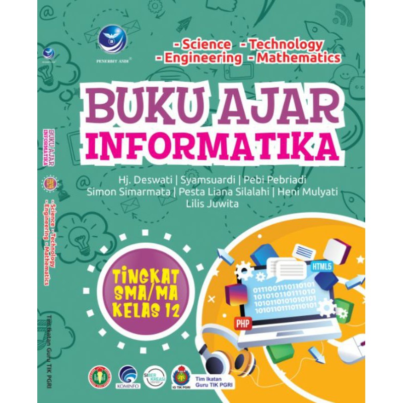 Jual Buku Ajar Informatika Tingkat SMA/MA Kelas 12 | Shopee Indonesia