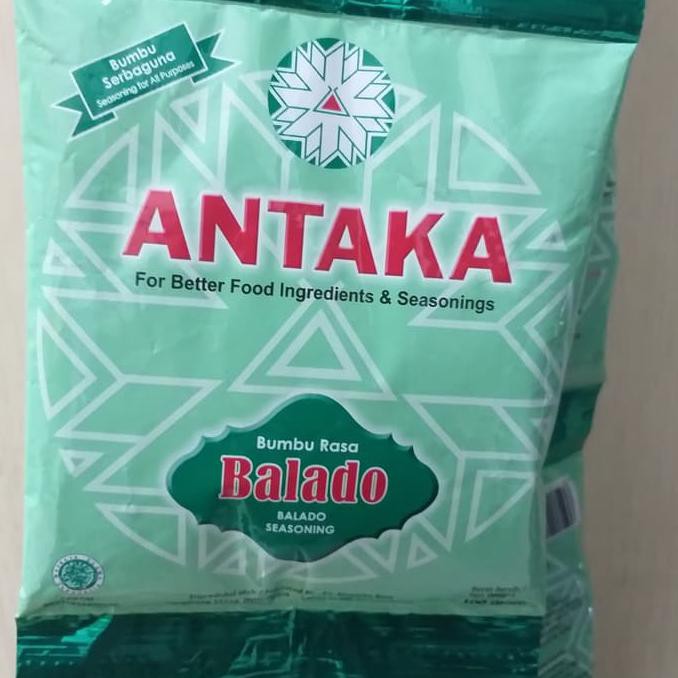 

BUMBU TABUR ANTAKA BALADO 100GR SIAP PAKAI BUBUK KENTANG CIMOL