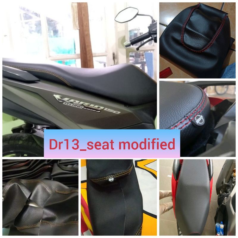 cover jok sarung jok honda vario 125 150/beat/scoopy/pcx/nmax/fino