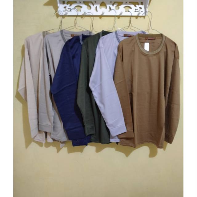 Kaos oblong lengan panjang ping-an