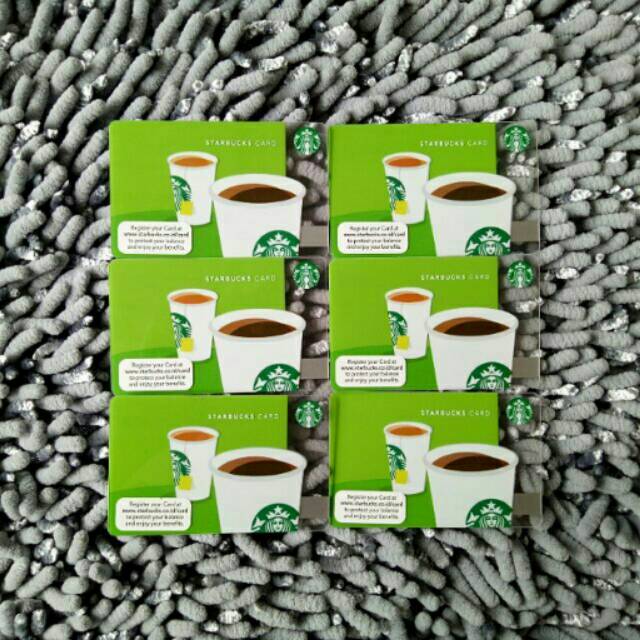 

Starbucks Card Indonesia Coffee or Tea 2013