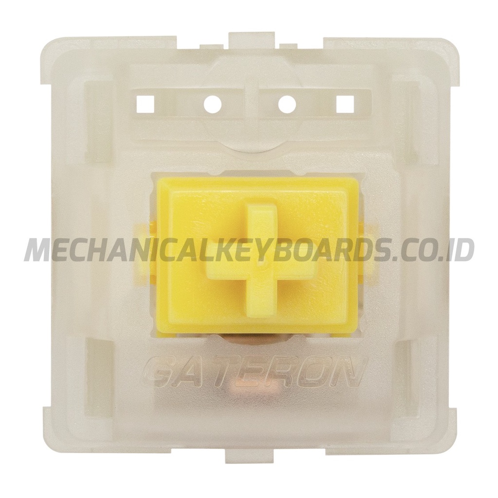 Gateron CAP Milky Yellow v2 Switch (Linear - PCB Mount)