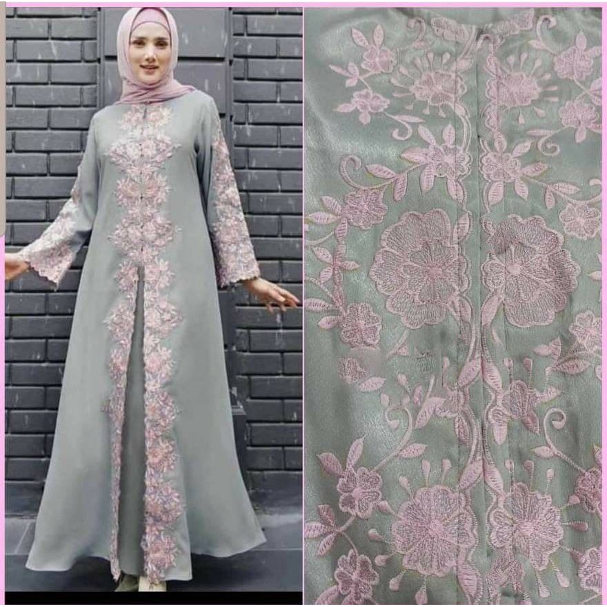 ESME- Maxi Mulan/ COD/ Maxi Wanita Busui/ Maxi Wanita Fashion Muslim/ Dress Muslim Kondangan