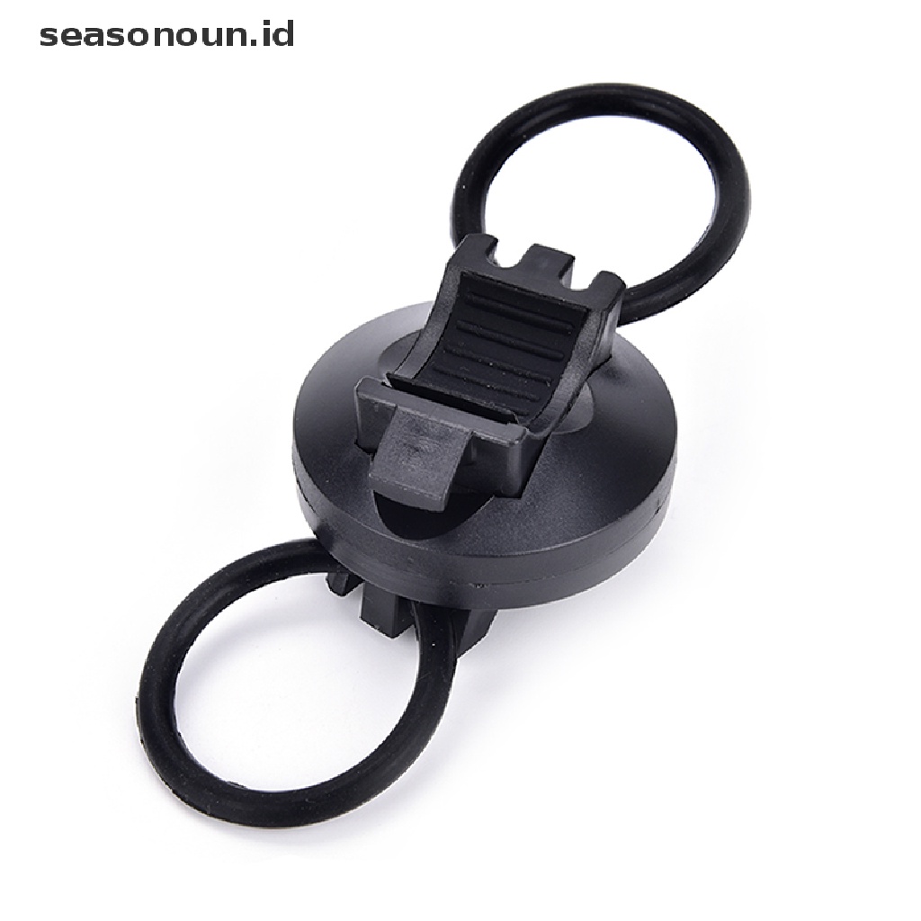 (seasonoun) Bracket Holder Lampu Depan Sepeda LED Rotasi 360 Derajat