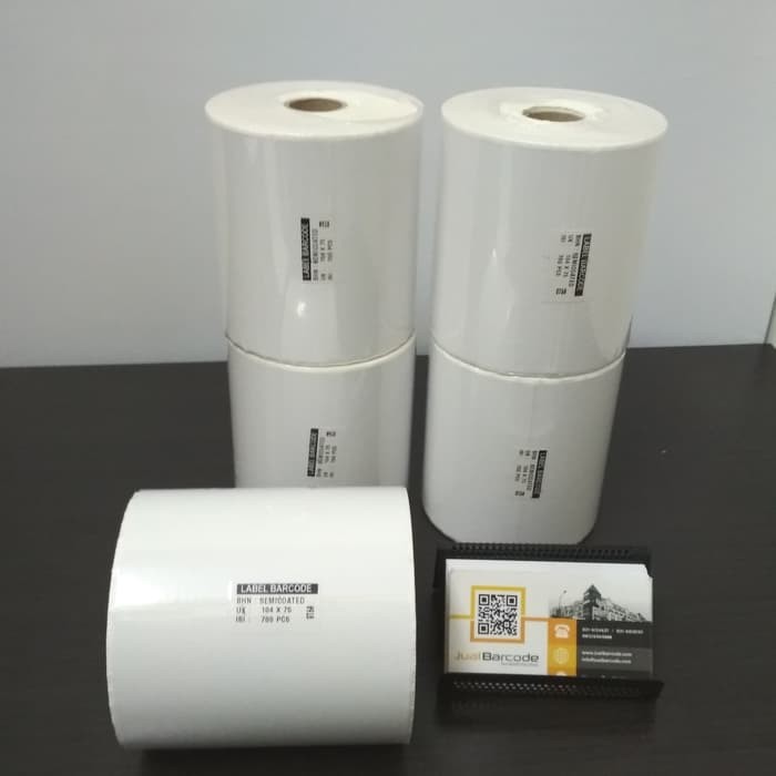 

KERTAS STICKER LABEL SEMICOATED 104 X 75mm EKSPEDISI PENGIRIMAN BARANG