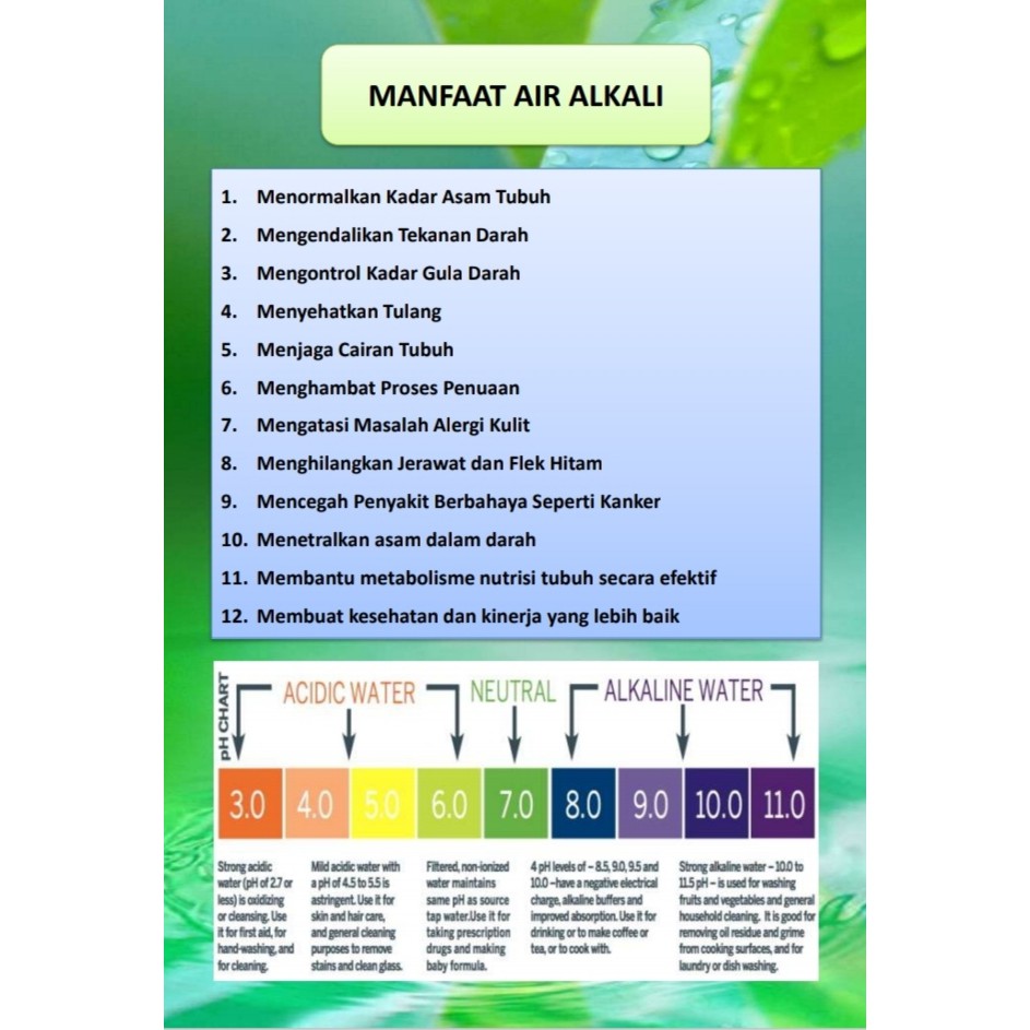 Manfaat Alkali Untuk Tubuh