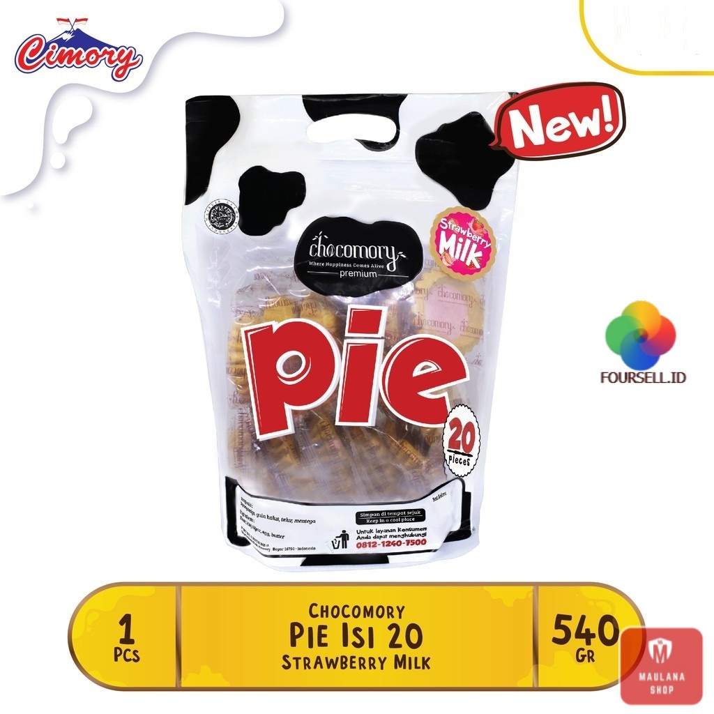 Jual Chocomory Pie Strawberry Milk Pie Susu Cimory Oleh Oleh Bandung