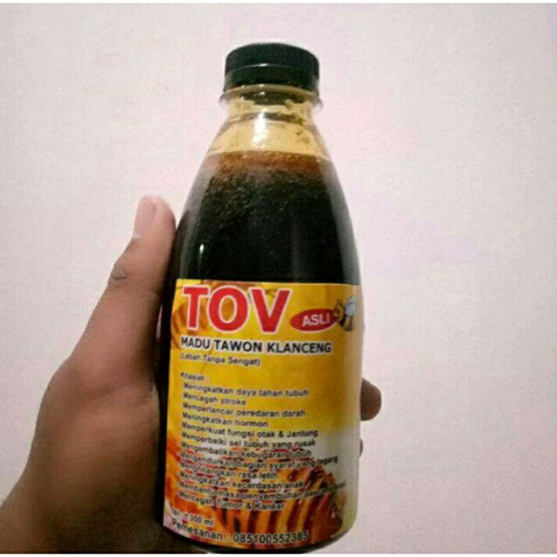 

Madu Tawon Klanceng TOV 350ml & 600ml