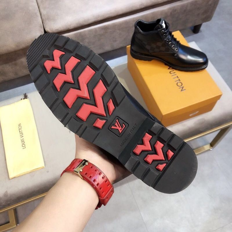 sepatu lv sneaker boots mirror quality shoes